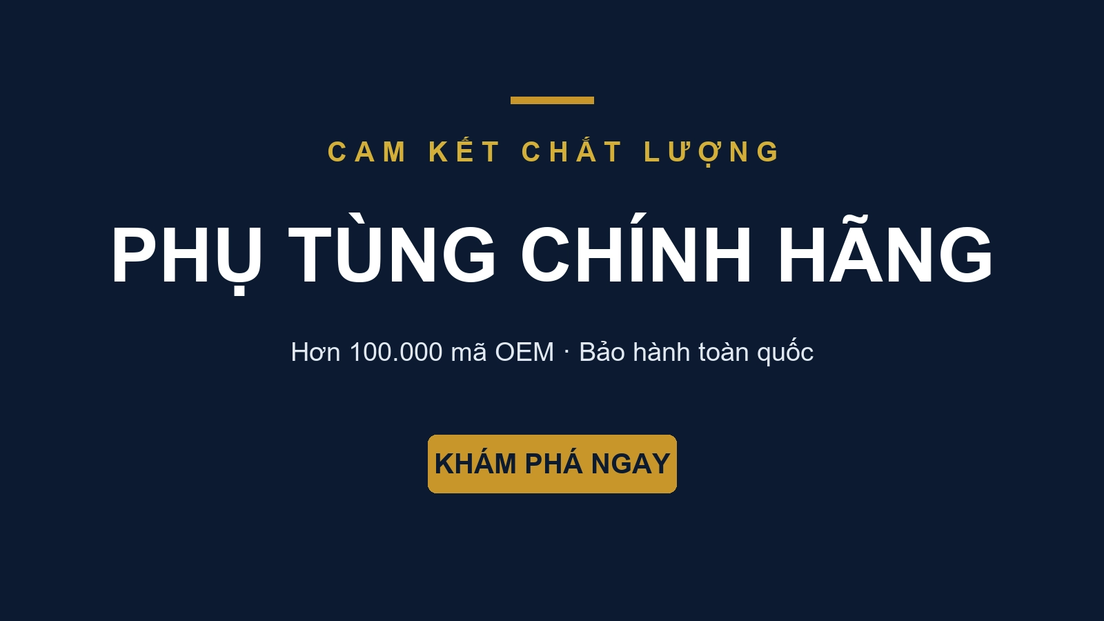 Banner phụ tùng làm mát 2