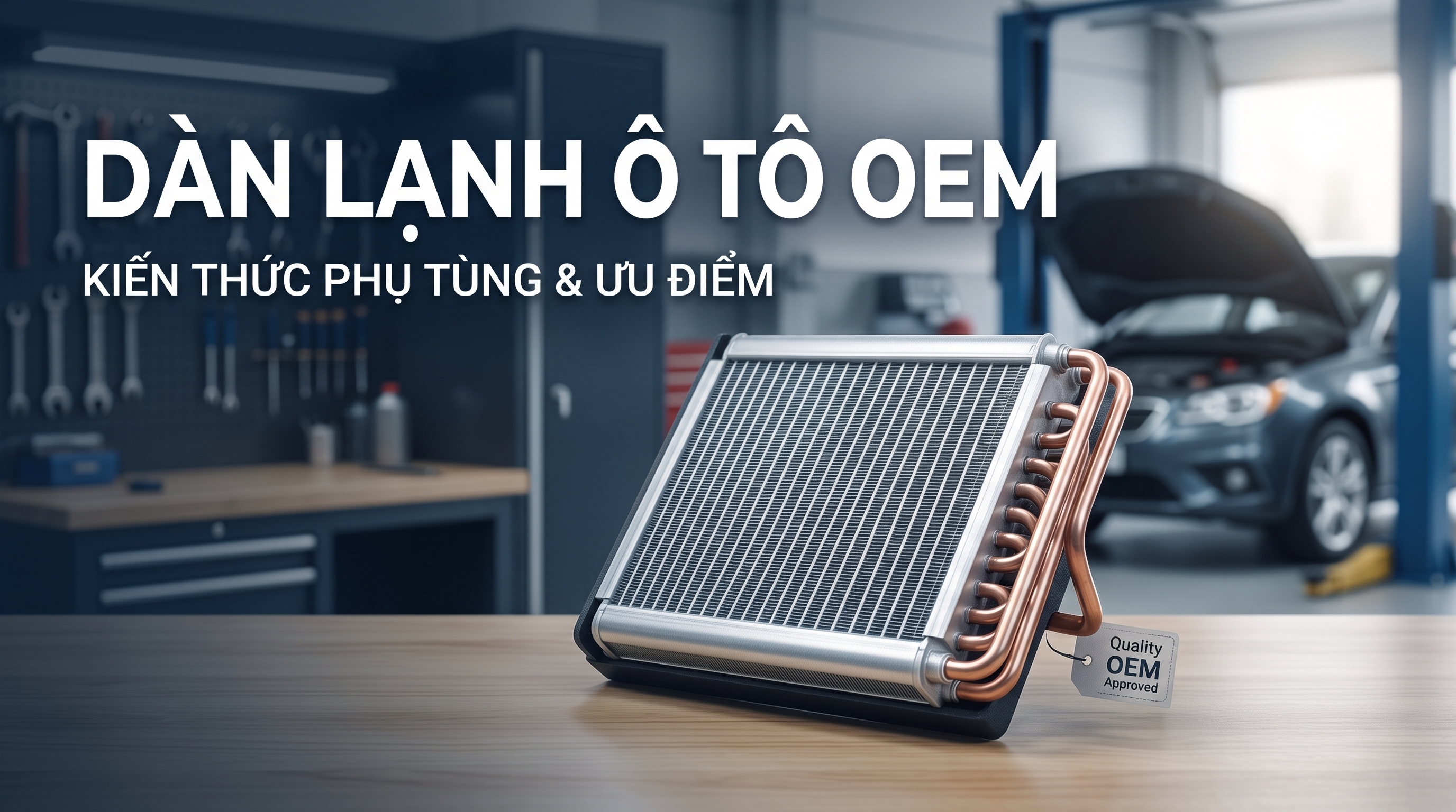 Dàn Lạnh Ô Tô OEM: Kiến Thức Phụ Tùng & Ưu Điểm Chi Tiết