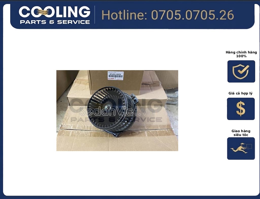 Quạt gió điều hòa trong xe GS300 2006-2007 8710312070