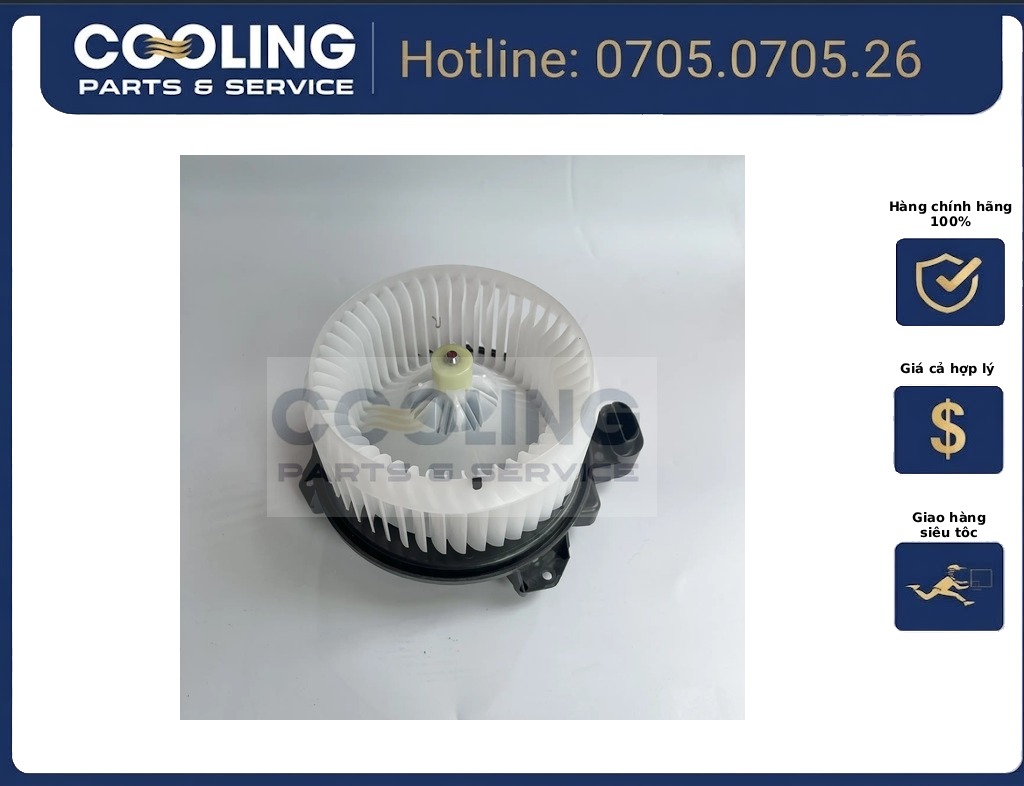Quạt dàn lạnh sau Innova quạt lạnh Altis 2019 TG11636012403D