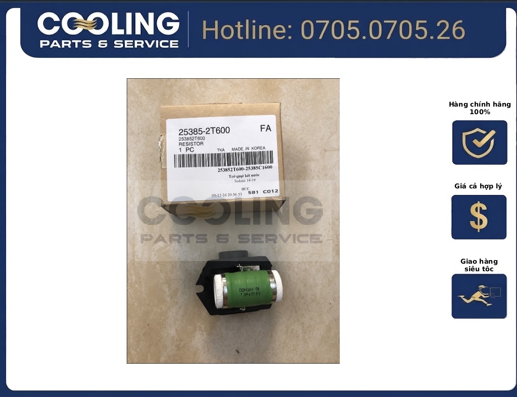 Quạt két nước Sonata 253803R610