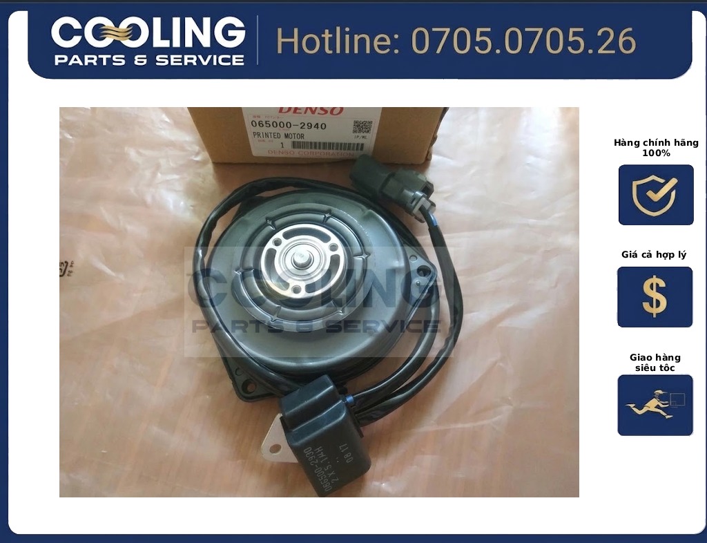 Motor quạt giàn nóng Civic | 06500-02940