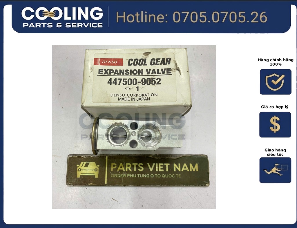 Van tiết lưu dàn lạnh Land Cruiser Hiace LX470 Denso 4475009052