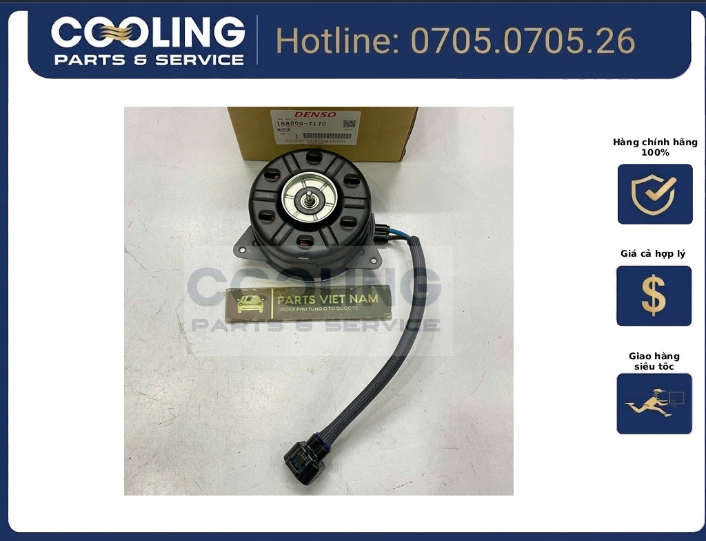 Mô tơ quạt dàn nóng CX-5 động cơ PE7W15025