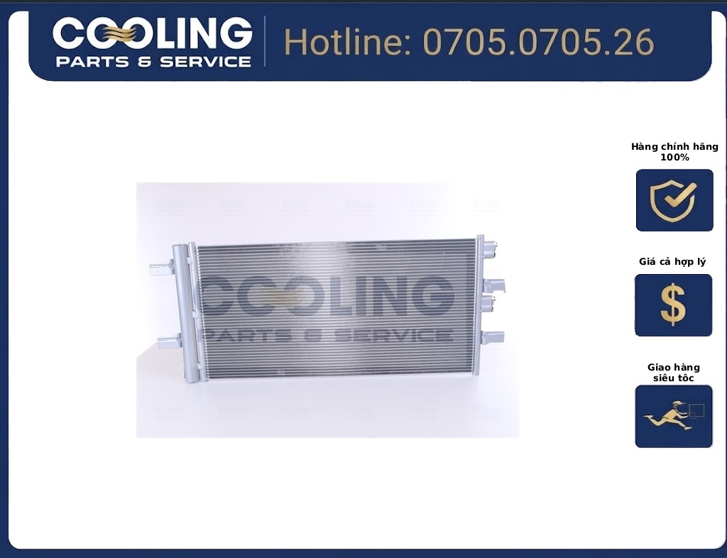 Dàn nóng X1 F48 Valeo 64509271204