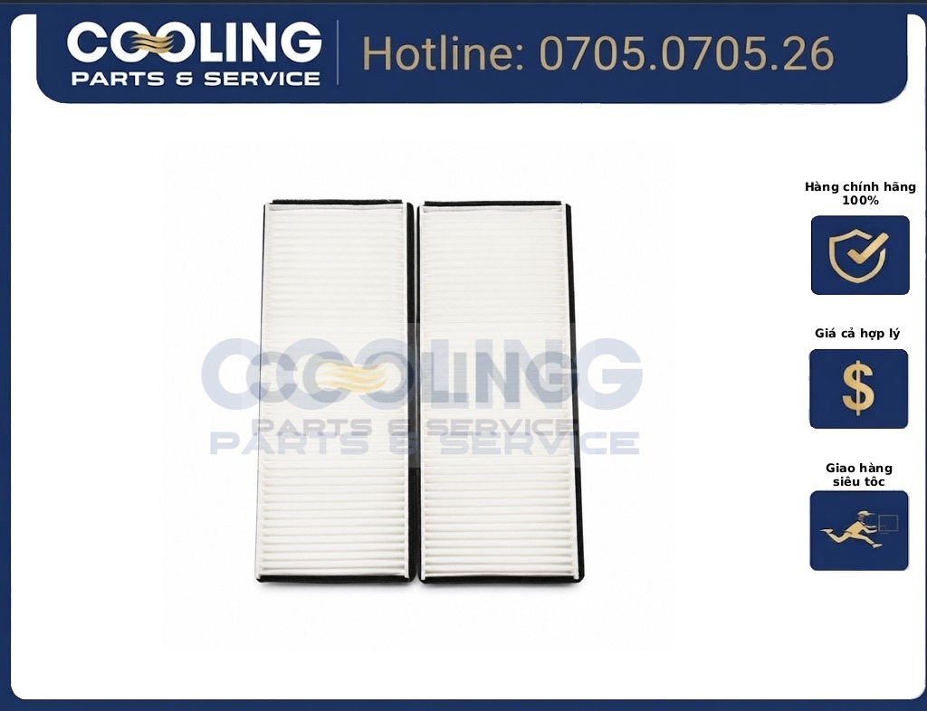 Lọc gió điều hòa (cabin filter) xe Navara D40 27274EB700