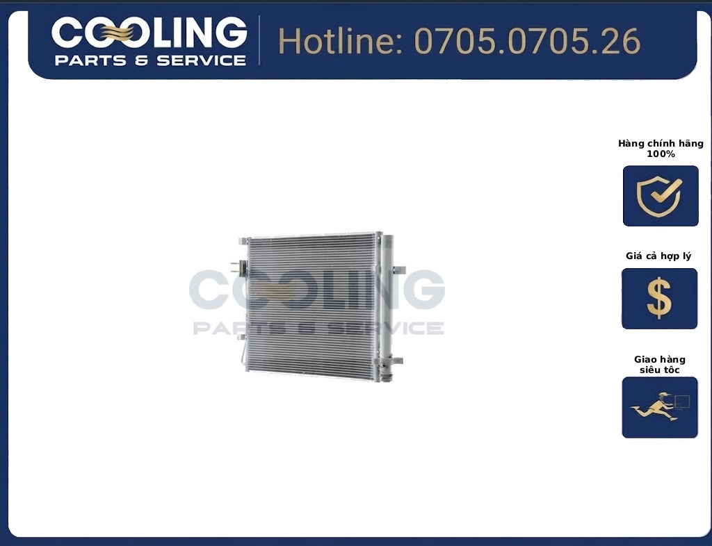Dàn nóng Accent AC1056000S 2018-2022 97606H8000