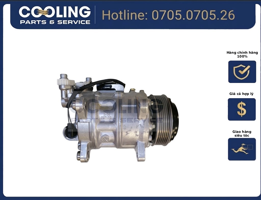 Lốc điều hòa không khí ac 12V oe 5A58A5501