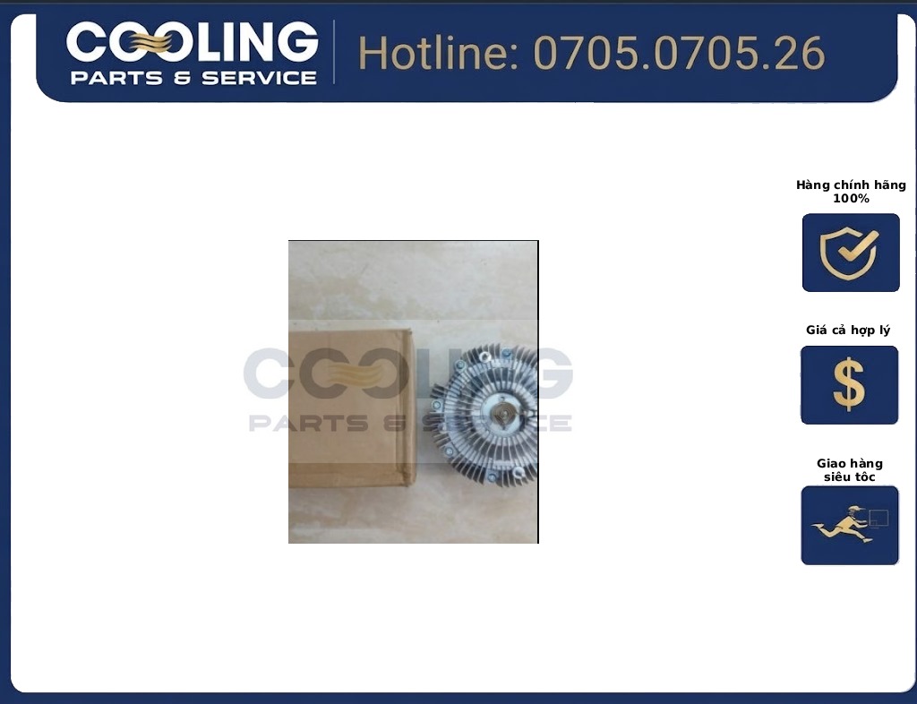 Ly tâm quạt két nước Triton 1320A009