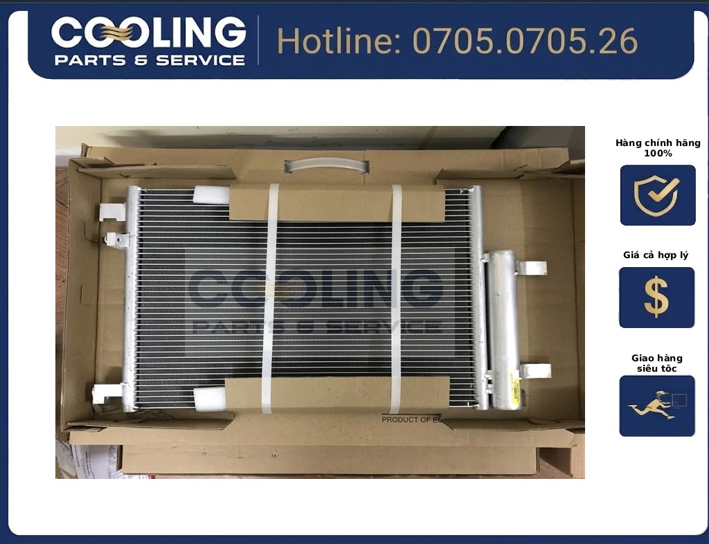 Dàn nóng matiz 3 2007-2010 96314858