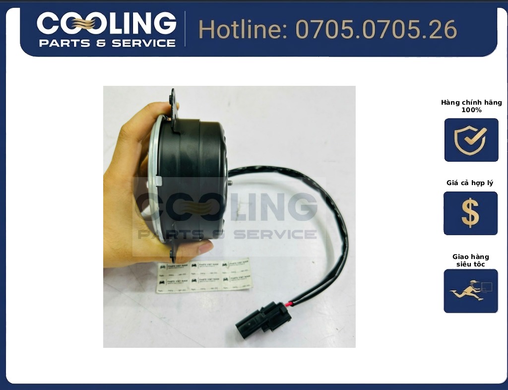 Mô tơ quạt dàn nóng CR-V Denso 38616TLAA01