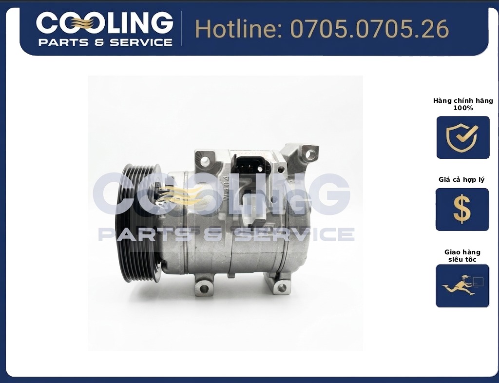 Lốc điều hòa không puly Innova 2012-2013 883200K110