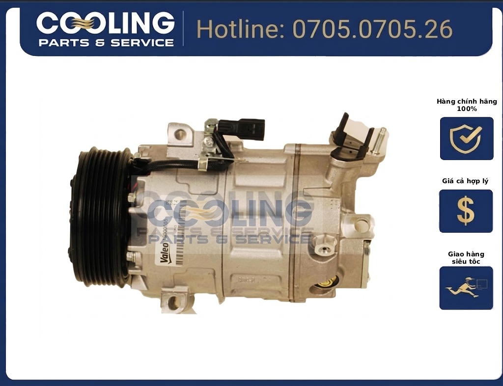 Lốc điều hòa qashqai 10000660