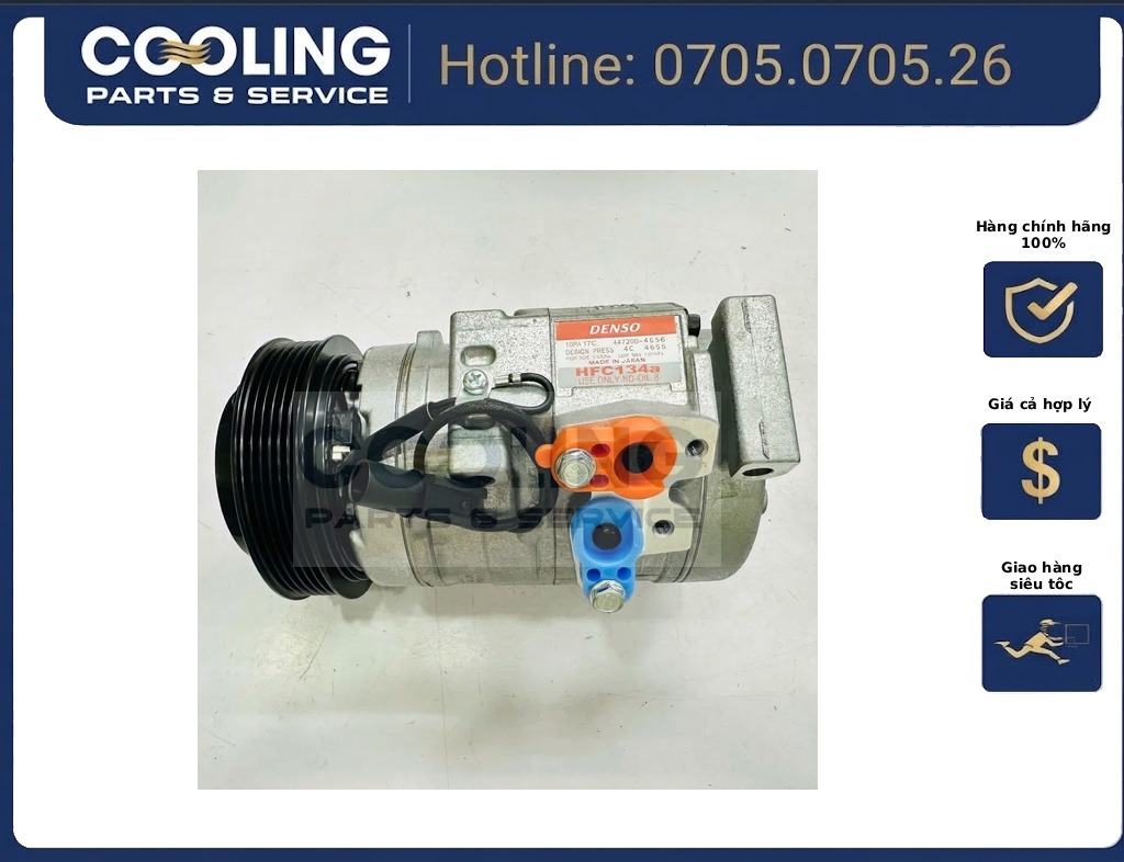 Lốc điều hòa chuẩn oem Grandis động cơ MR958135