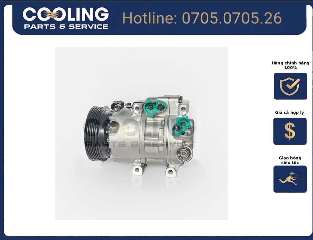Lốc điều hòa Santa Fe mlx lốc lạnh 977012B101