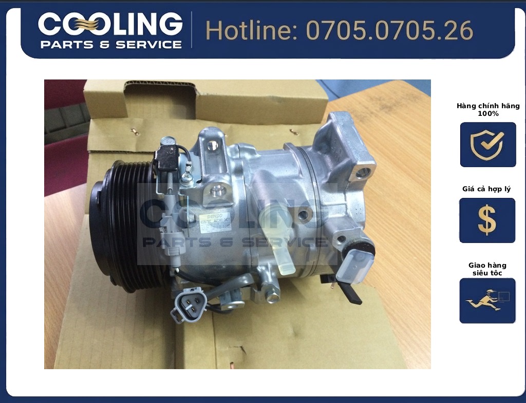 Lốc điều hòa lạnh, máy nén điều hòa (ac compressor assy) ES350 8832033210