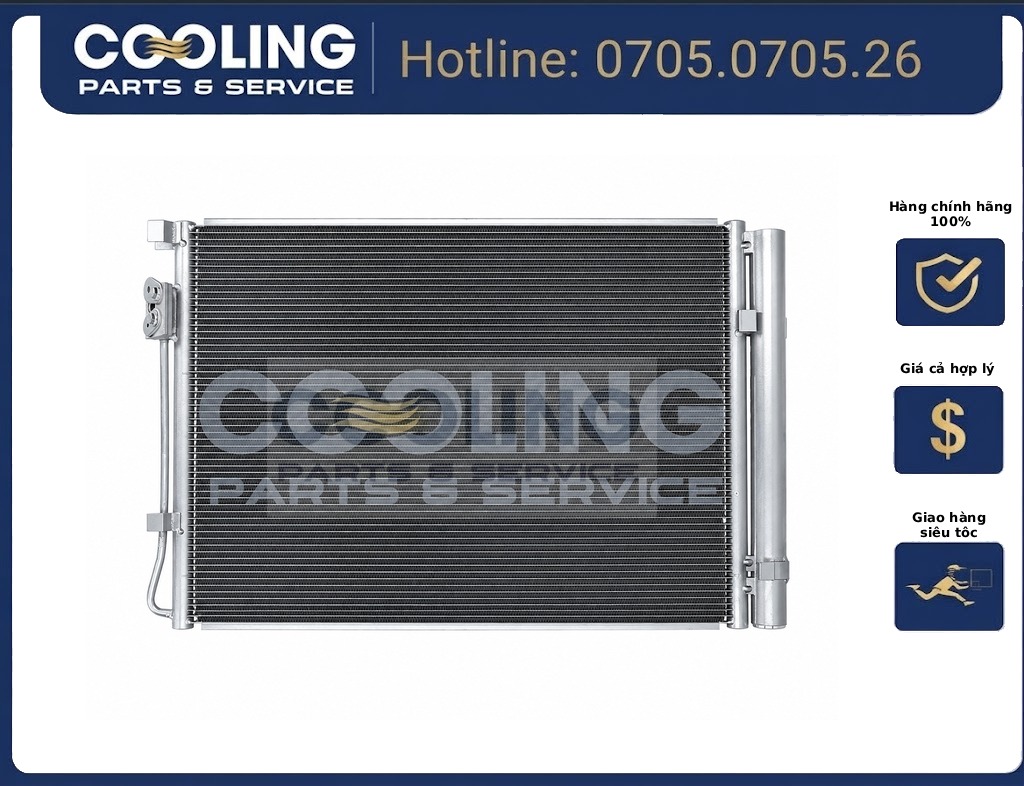 Dàn nóng Accent AC1056000S 2018-2022 97606H8000