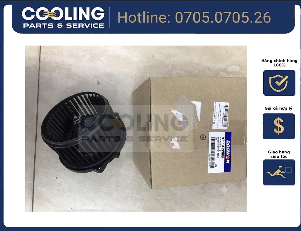 Quạt gió điều hòa trong xe Tucson 2019-2021 971132P000