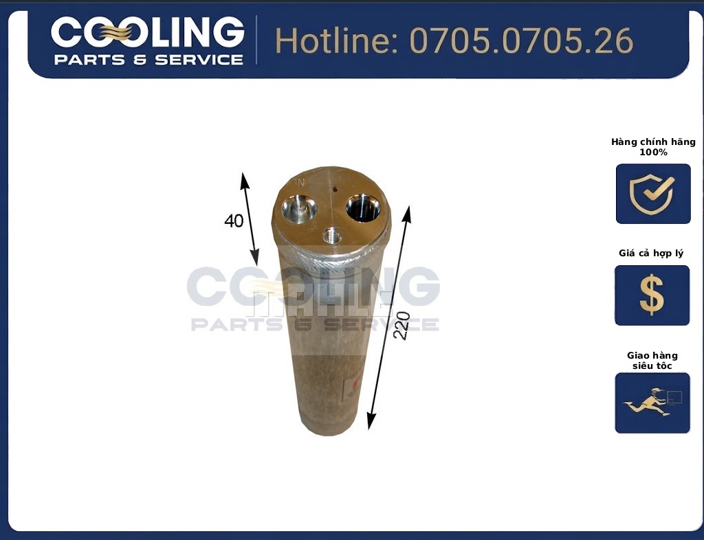 Phin lọc gas điều hòa Xpander AD80000S 2018-2022 7815A285