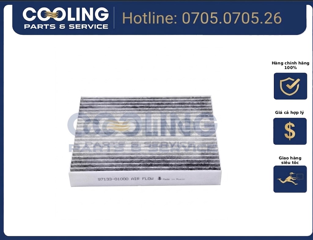 Lọc gió điều hòa (cabin filter) xe Navara D40 27274EB700