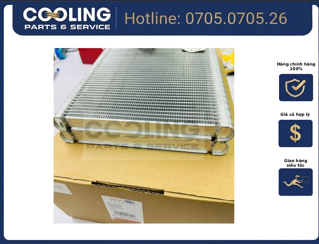 Dàn ( dàn ) lạnh (evaporator) xe q7, q5, a4, a5, a6, a8, touareg, bentley bentayga 4M1820023A