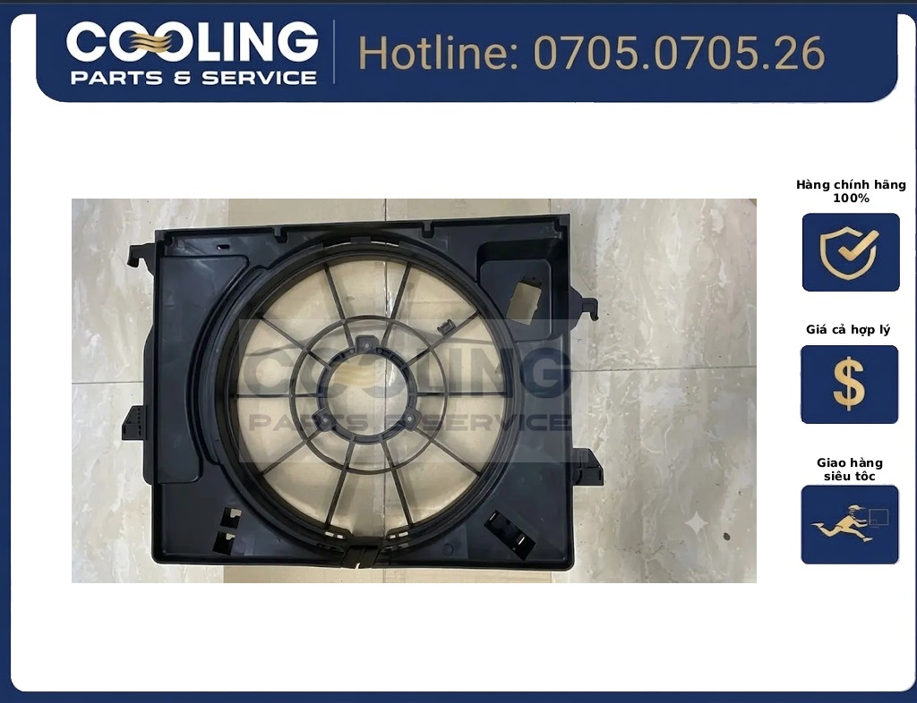 Lồng quạt két nước solaris PTOMTDMO43461