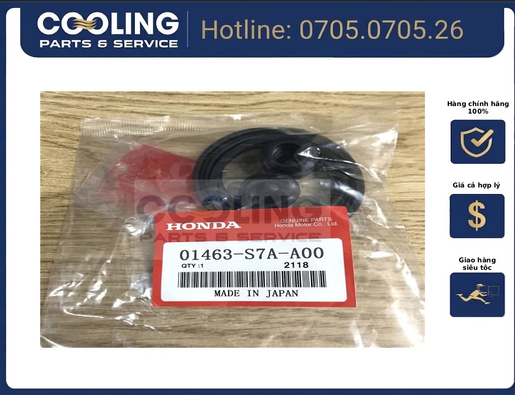 Phớt cupen phanh Civic 2006-2010 01463S7AA00