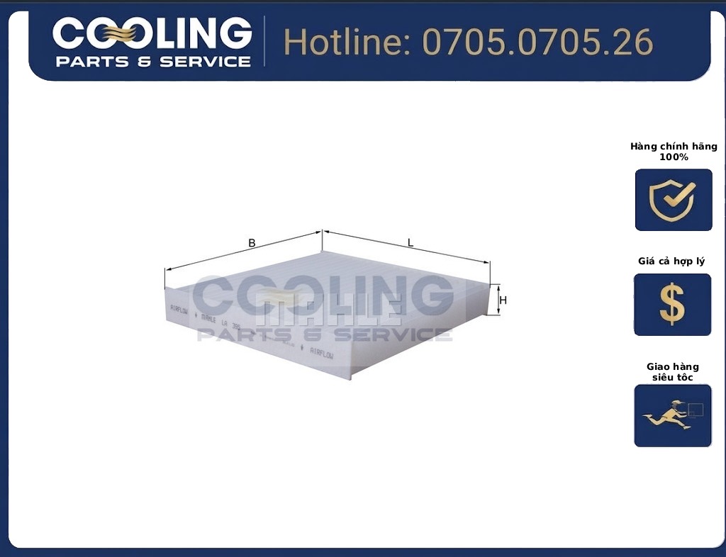 Lọc gió điều hòa Hilux 2016-2026 87139YZZ08