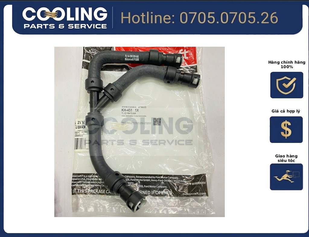 Ống nước vào dàn sưởi đường ra i30 CW 2008-2011 973122H100