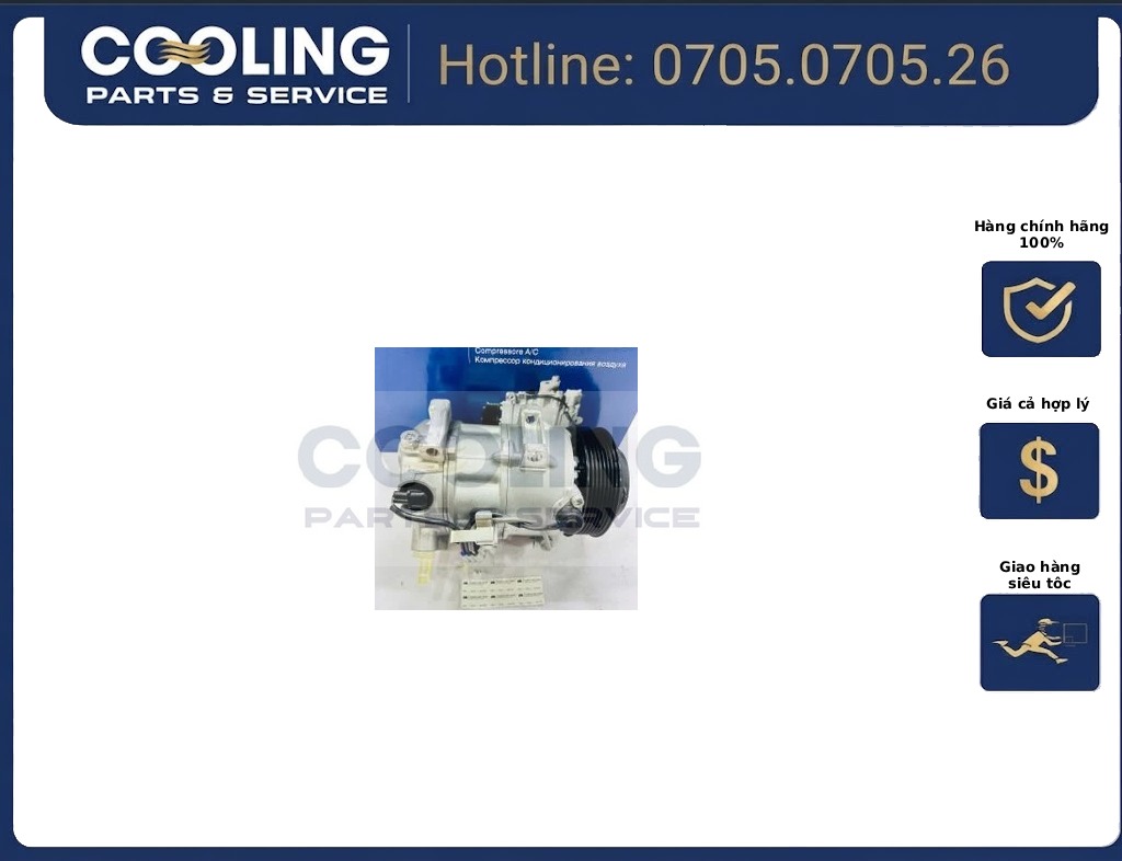Lốc điều hòa lạnh, máy nén điều hoà is250, IS300 883203A300