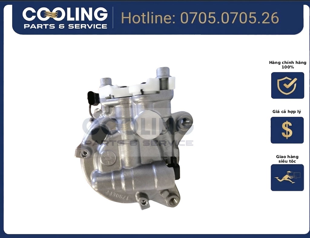 Lốc điều hòa không khí ac 12V oe 5A58A5501