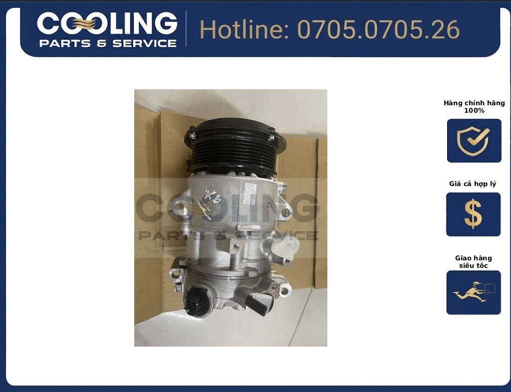 Lốc điều hòa Hiace máy dầu 2007-2010 883202F020