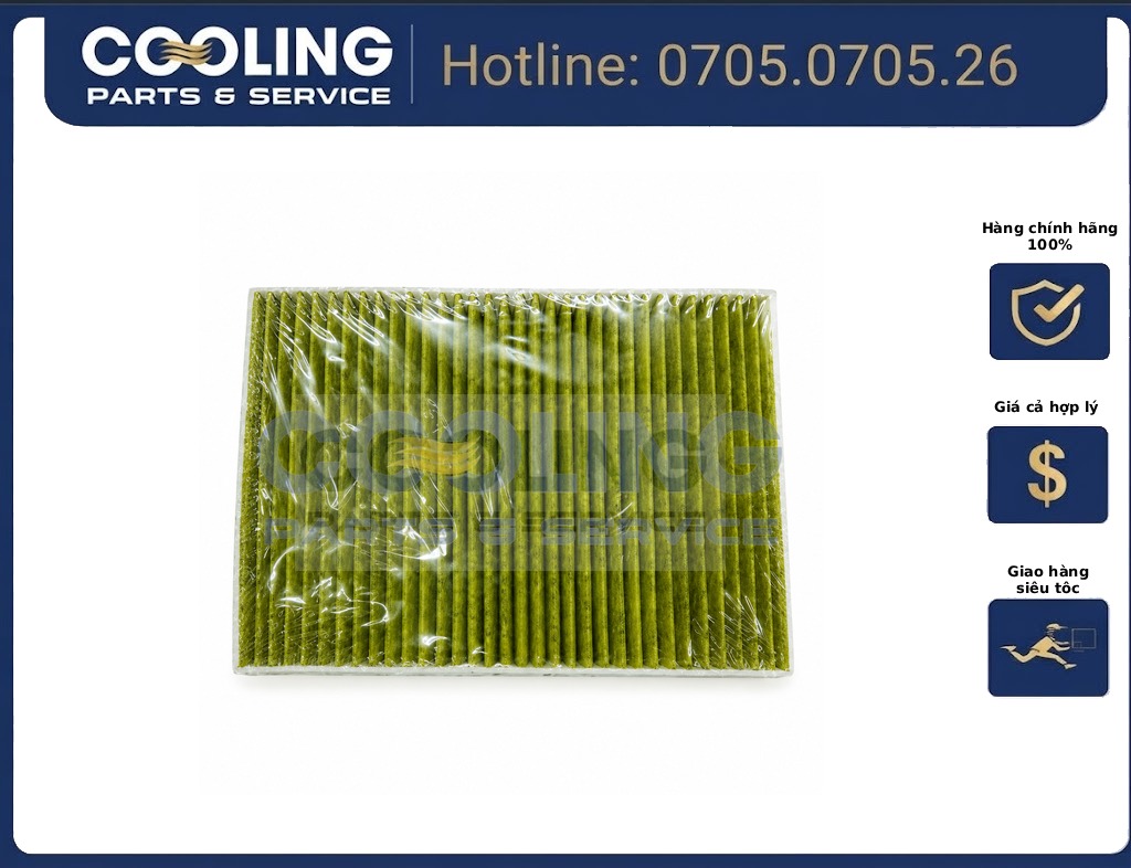 Lốc điều hòa gió điều hòa, lọc cabin (than hoạt tính) Q7 (4m), Q5 (fy), A4 (b9), A6 (c8), A8 (d5); Touareg (cr7); bentley 4H00194398