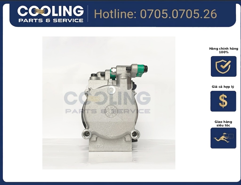 Lốc điều hòa 2,5t-3,5t bích ngang bản a 992505H030