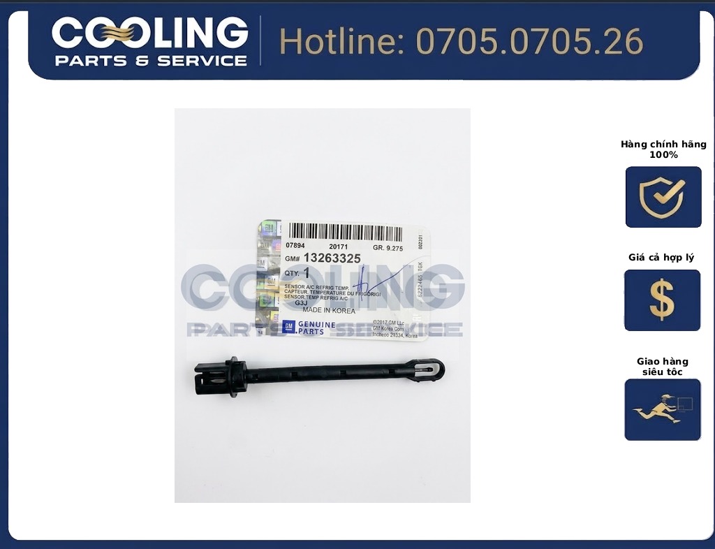 Cảm biến ngắt lạnh Cruze 2015-2016 1326332501