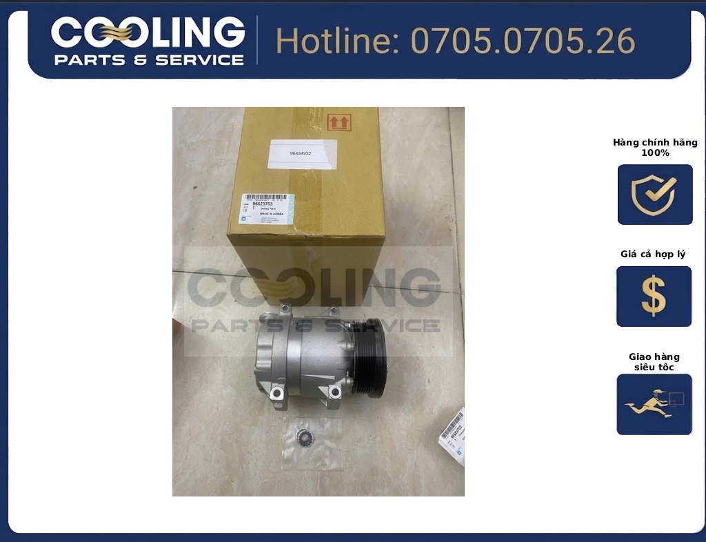 Lốc điều hòa Lacetti 2009-2012 96484932