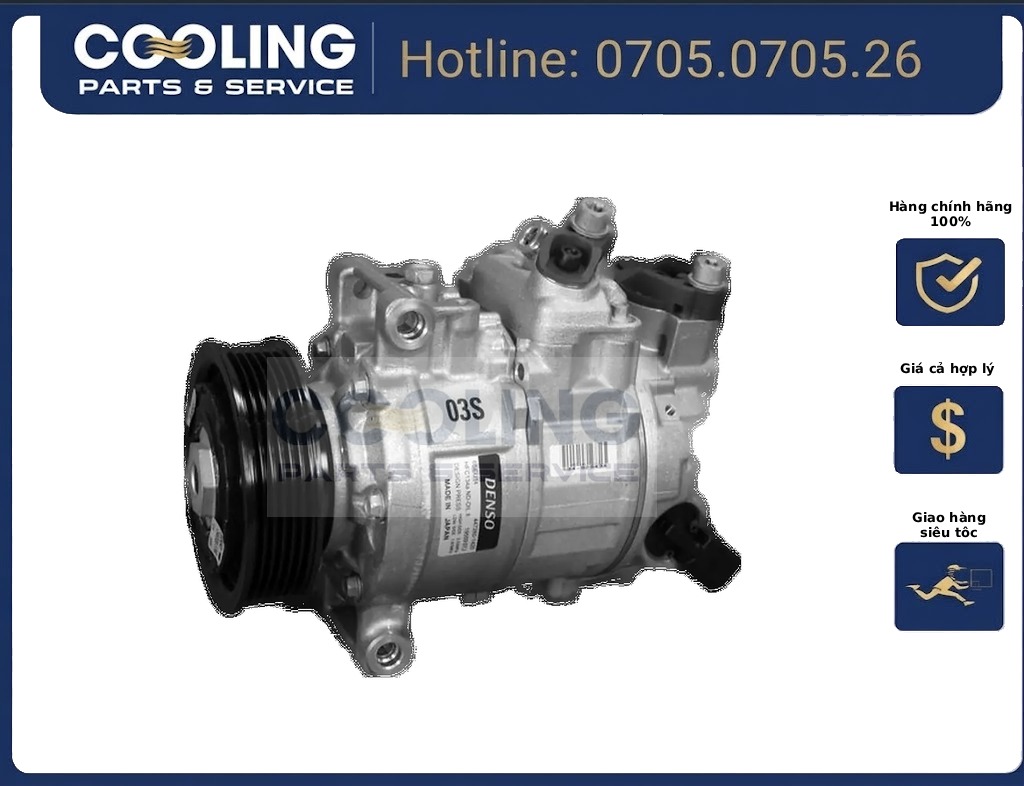 Lốc điều hòa Q5 8R Valeo 8K0260805L