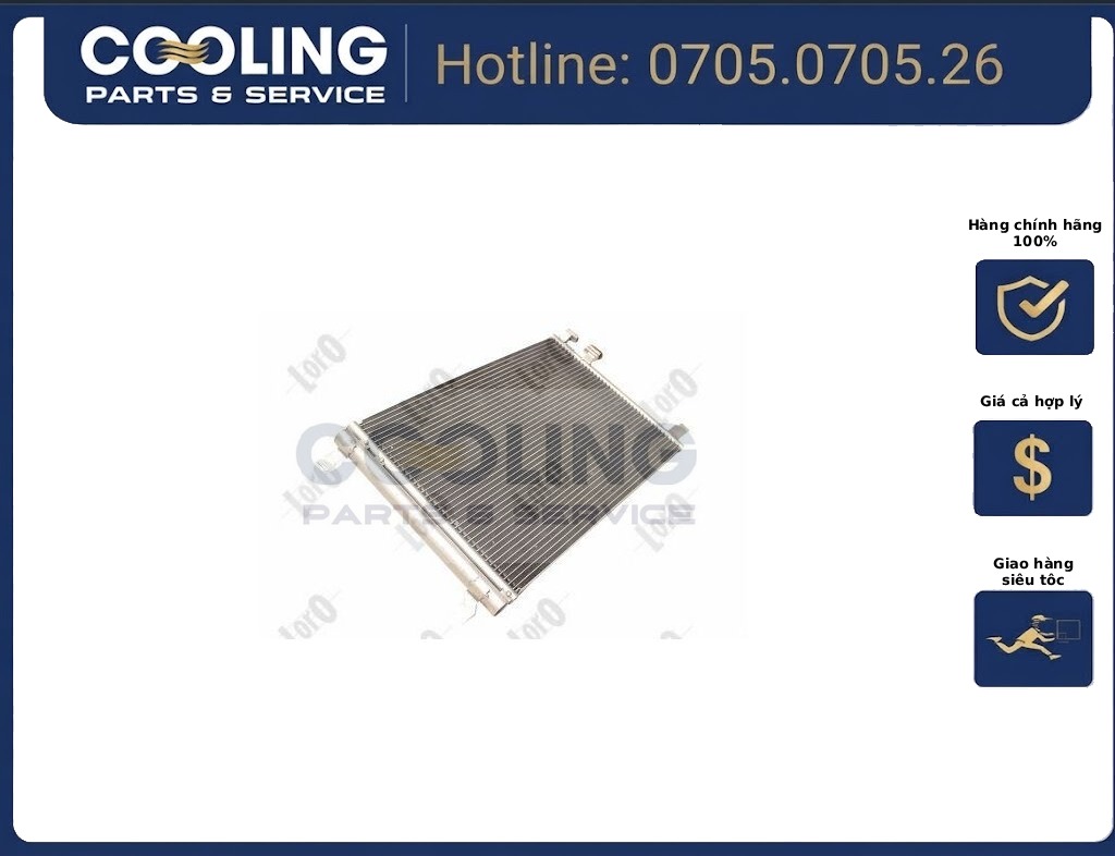 Dàn nóng Passat AC772000S 2015-2022 5Q0816411AA