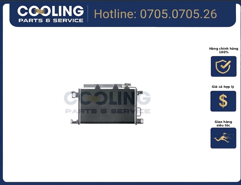 Dàn nóng A4 B8 AC450000S 2009-2015 8K0260403E