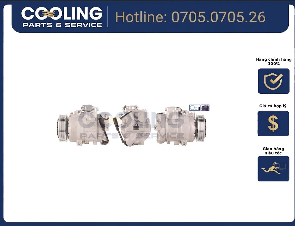 Lốc điều hòa Polo Valeo 6Q0820803R