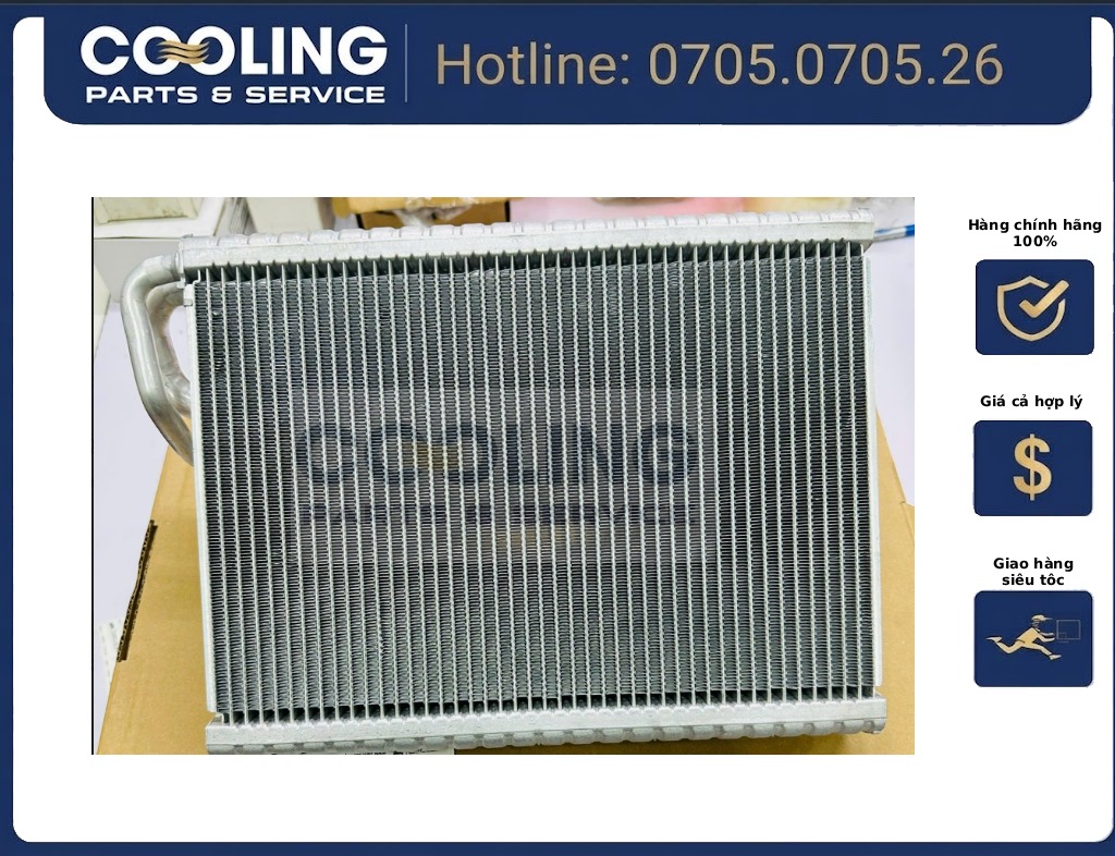 Dàn ( dàn ) lạnh (evaporator) xe q7, q5, a4, a5, a6, a8, touareg, bentley bentayga 4M1820023A