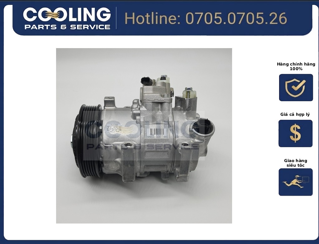 Lốc điều hòa 2 van điện Corolla 8831002730