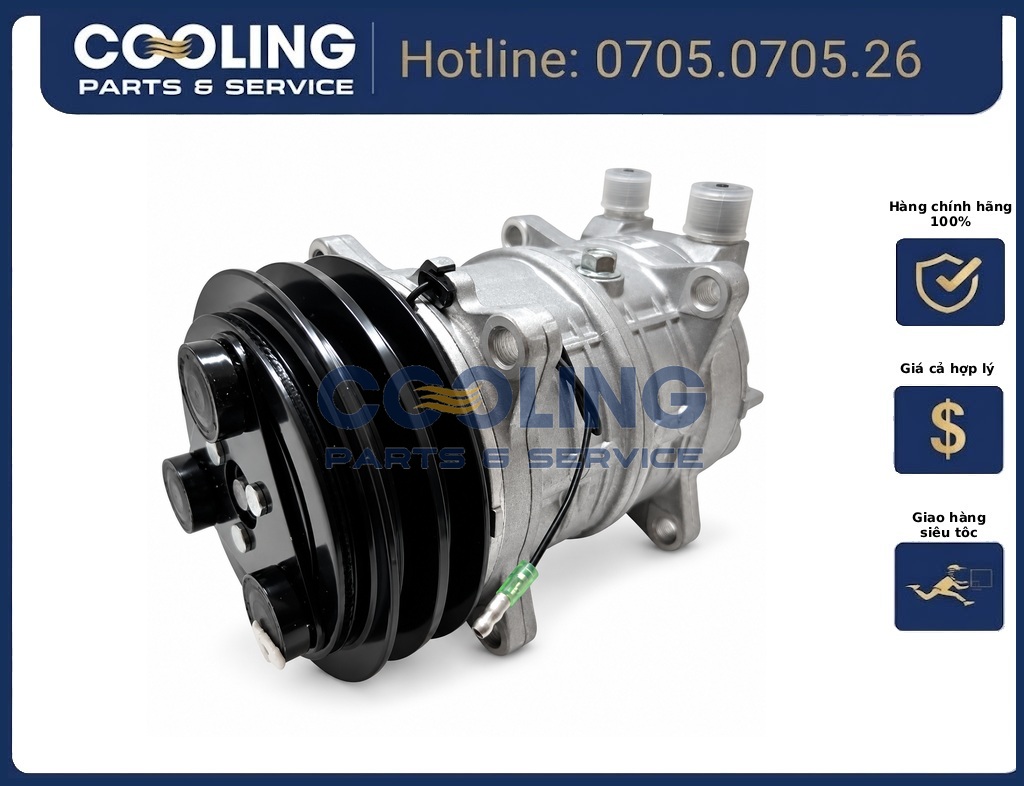 Lốc điều hòa TM16 12V 10356401 TM16VALEO