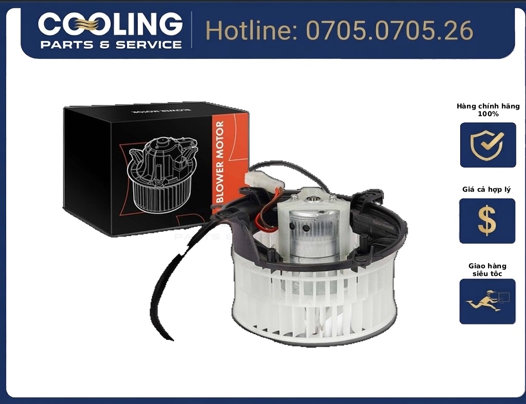 Quạt dàn lạnh E320 / E350 / E500 / E550 / CLS550 / W211 / C219 ABW935B1005
