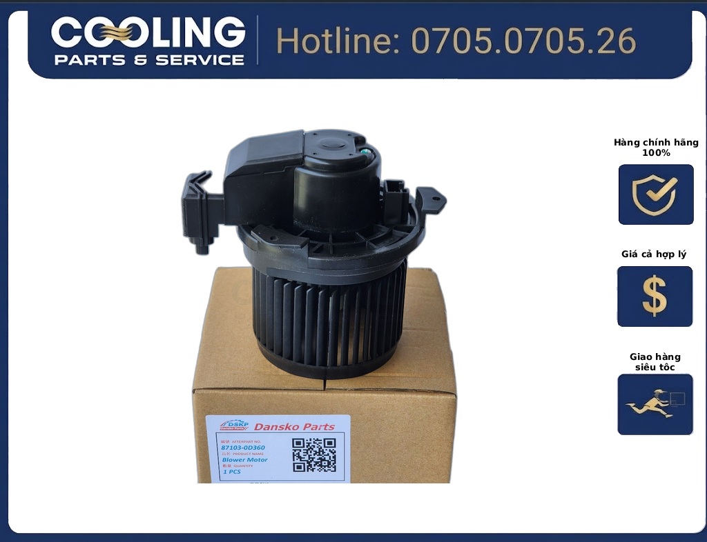 Cuộn điện (bôn điện) Vios 2014 HVACQ0376