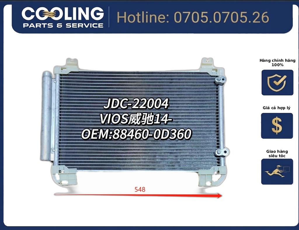 Dàn nóng Vios 2014 9352022