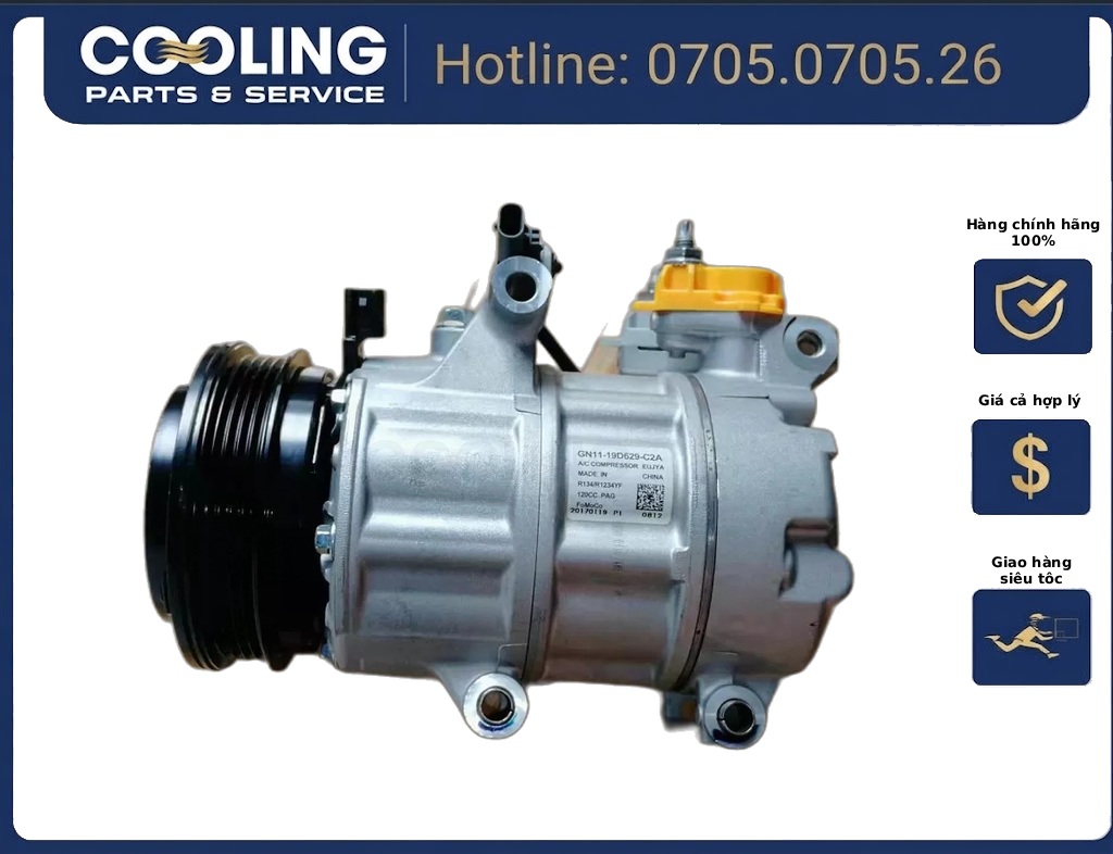 Lốc điều hòa EcoSport 2018 HVACGN1119D629A2A