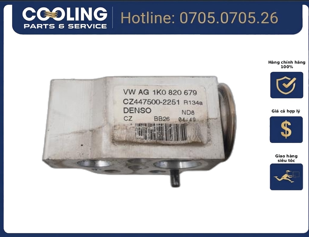 Van tiết lưu Jetta Passat Golf Beetle gti (1k0820679) 1K0820679